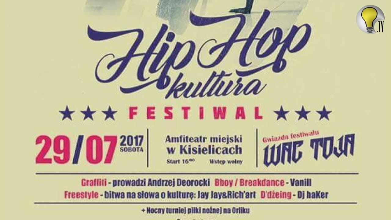 HIP HOP KULTURA FESTIWAL 2017 - KISIELICE ZAPOWIEDŹ