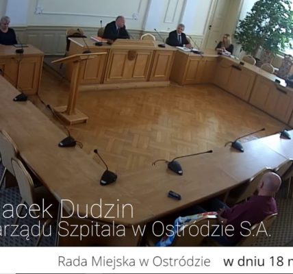 SZPITAL W OSTRÓDZIE - O SYTUACJI NA DZIEŃ 18.03.2020