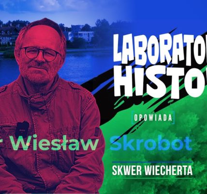 Laboratorium Historii - Błękitno-Zielona Przestrzeń - Skwer Wiecherta
