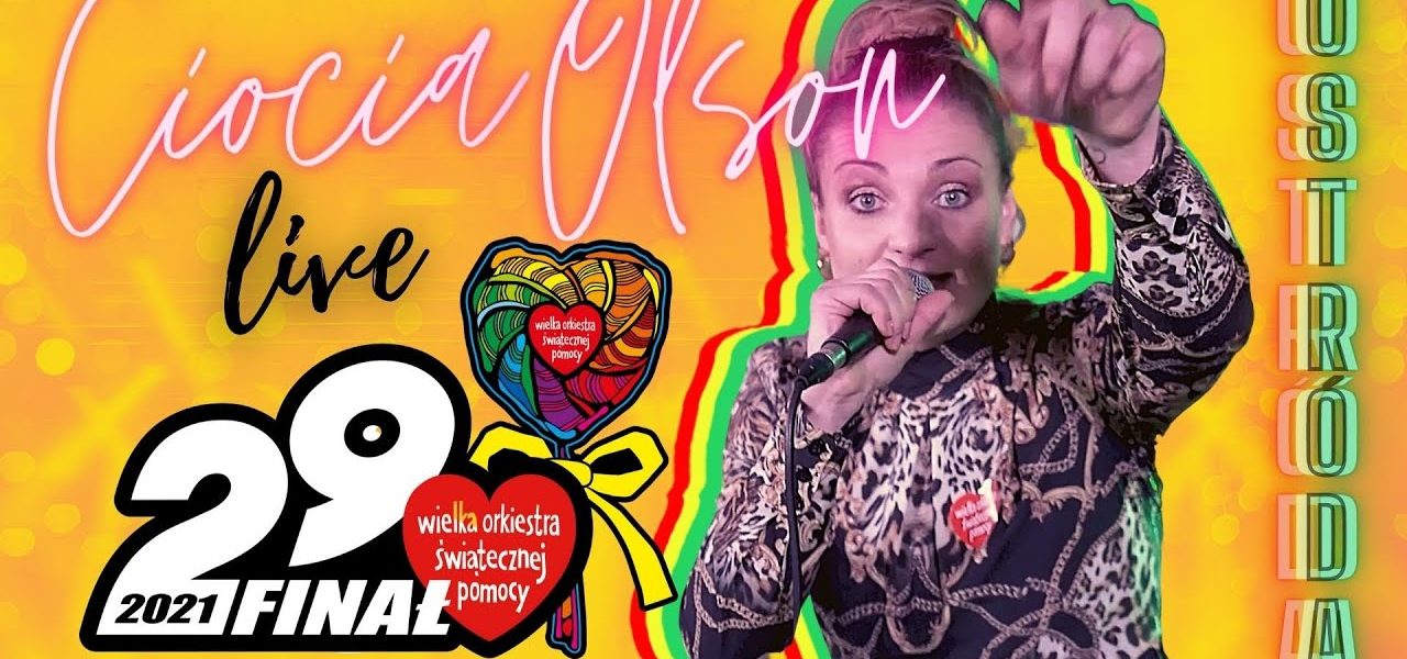 Ciocia Olson 29.finał WOŚP w Ostródzie