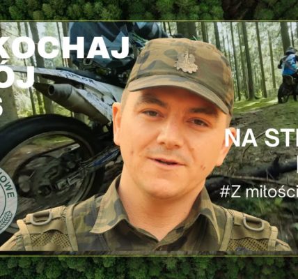Pokochaj swój las. Na straży lasu # 5. Motocross w lesie.