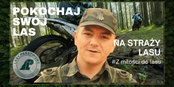 Pokochaj swój las. Na straży lasu # 5. Motocross w lesie.