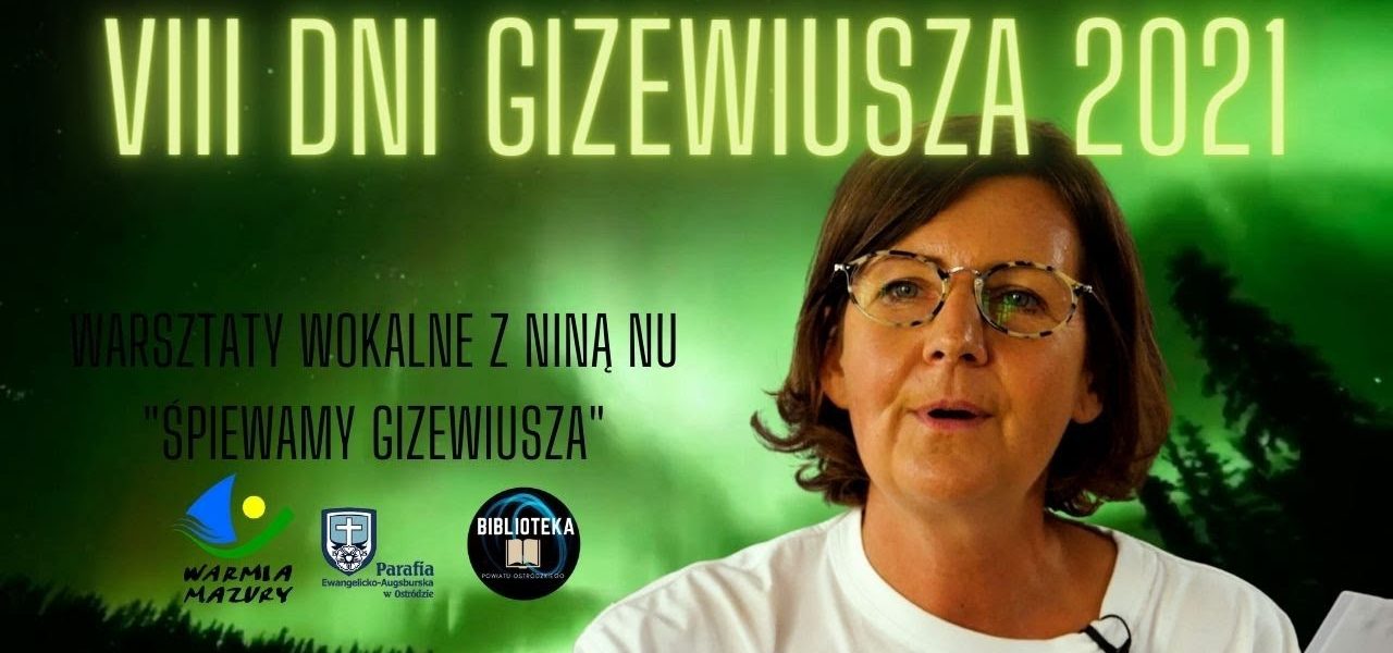 Śpiewali Gizewiusza z Niną Nu podczas VIII Dni Gizewiusza w Ostródzie