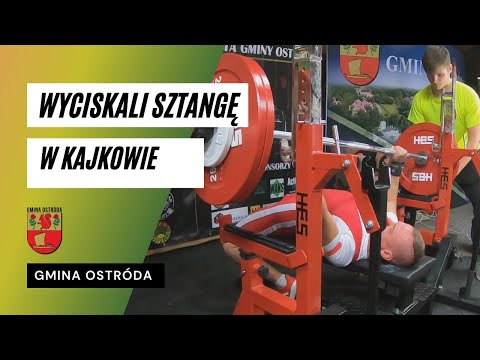 III Otwarte Mistrzostwa w Wyciskaniu Sztangi Leżąc o Puchar Wójta Gminy Ostróda