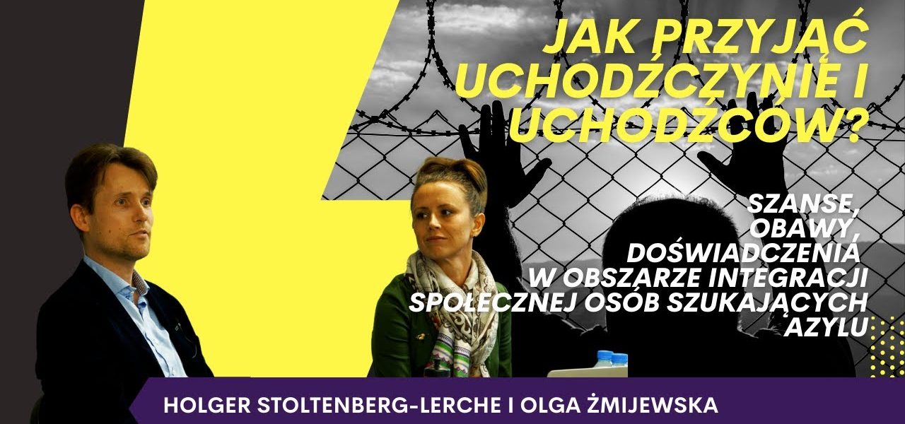 Jak przyjąć uchodźczynie i uchodźców? Spotkanie z niemieckim politologiem i wolontariuszem Holgerem.