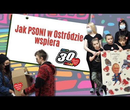 Jak w tym roku PSONI Koło w Ostródzie wspiera WOŚP?