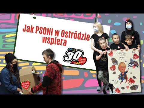 Jak w tym roku PSONI Koło w Ostródzie wspiera WOŚP?