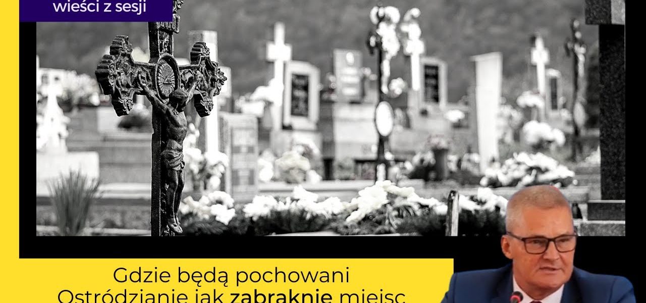 Gdzie będą pochowani mieszkańcy Ostródy? Przy ul. Spokojnej wkrótce zabraknie miejsc.